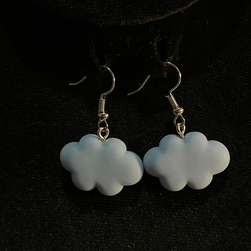 Cloud earrings